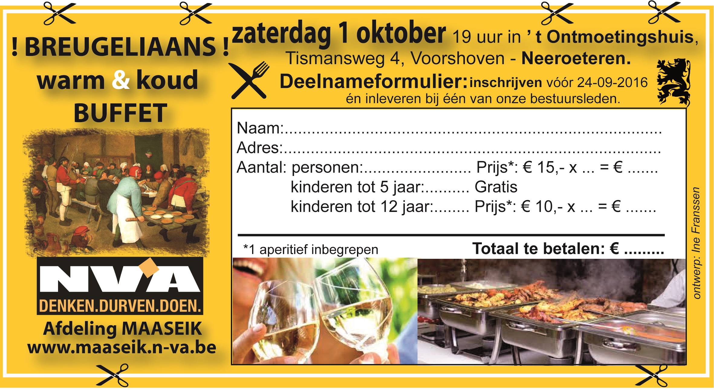 Breugeliaans Buffet Advertentie