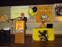 Vlaams parlementsvoorzitter Jan Peumans