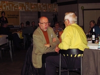 José Raets(huidig OCMW-raadslid) en Hubert Neyens(bestuurslid)