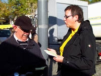 Frieda Neyens(rechts),huidig gemeenteraadslid